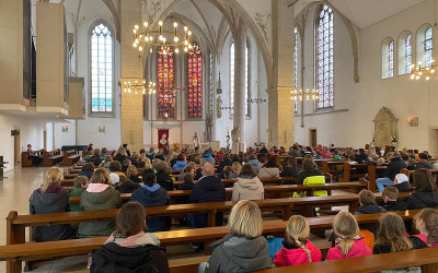 Emmerick-Wallfahrt der Dülmener Erstkommunionkinder 