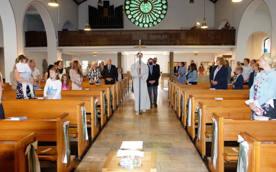 Erstkommunionfeier in St. Mauritius