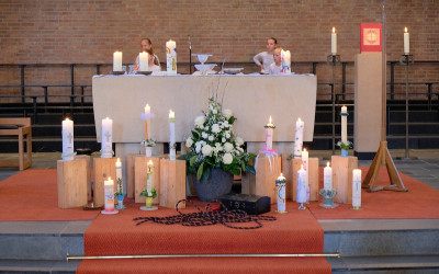 Feier der Erstkommunion in St. Joseph