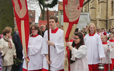 Palmsonntag in St. Viktor