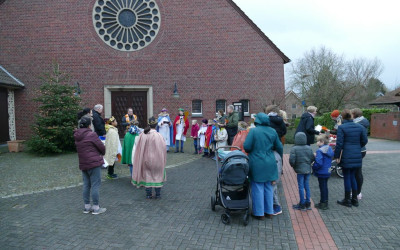 Sternsingeraktion in Hausdülmen