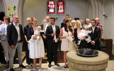 Tauffest im August in St. Antonius