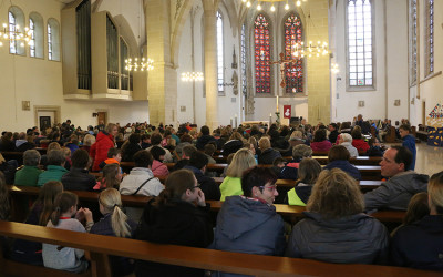 Wallfahrt der Kommunionkinder zum Emmerickgrab